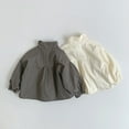 thumbnail image 6 of LIJCC Toddler Baby Girls Boys Lightweight Jacket Zip Up Casual Jacket Outerwear Waterproof Sun Protection Outwear Breathable Coat(Beige,12-18 Months), 6 of 9