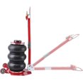 thumbnail image 3 of 5 Ton/11,000 lbs Air Jack, Portable Pneumatic Jack Lift up to 15.7", 3-6 s Fast Lifting Pneumatic Jack, with Adjustable Long Handles for Cars, Garages, Repair, 3 of 7