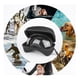 thumbnail image 5 of Black, Clear Dog Goggles Medium And Large Dog Sports Sunglasses Anti-uv Soft Pet Goggles Deep Eyecup Anti-fog/windproof Outdoor, 5 of 5