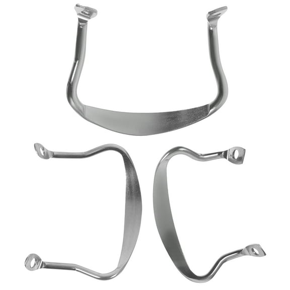 IBASETOY Replacement Side Handles Sturdy Pot Handle Stainless Steel Hotel Use 3-Pcs Set