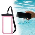 thumbnail image 2 of Bolsa impermeable para teléfono CUTICAT funda protectora de agua universal ligera multiusos Rosa, 2 of 8