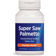 Enzymatic Therapy Super Saw Palmetto Softgels, 180 Ct