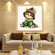 thumbnail image 3 of Cuadros Decorativos Lindo gato dibujos animados 5D diamante pintura bordado DIY punto de cruz decoración del hogar Tmvgtek embutido en tela, 3 of 6