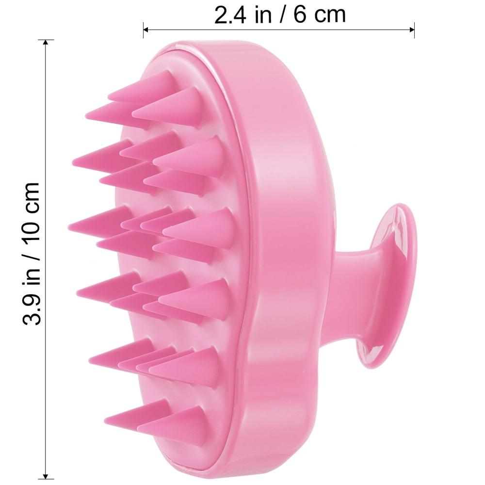 Hair Scalp Brush Hair Shampoo Cleaning Brush with Soft Silicon Brush