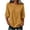 Yellow, variant on BLVB Half Sleeve Womens Tops Dressy Casual Blouses Crew Neck T Shirts Tops Spring Fall Outfits Loose Fit