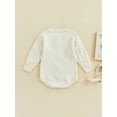 thumbnail image 4 of Bagilaanoe Newborn Baby Girl Boy Knit Rompers Sweater Warm Long Sleeve Bodysuit 3M 6M 9M 12M 18M 24M Infant One Piece Jumpsuit, 4 of 8