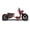 Red, variant on Ice Bear Maddog Gen V 150cc Scooter, GY-6 clone engine, Automatic CVT, Electric start