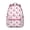 Rose-red-4, variant on Cute Banana Pattern Backpack Tropical Banana School Bag with Yellow Aesthetic, Cartoon Design, and Fruit Lover Print