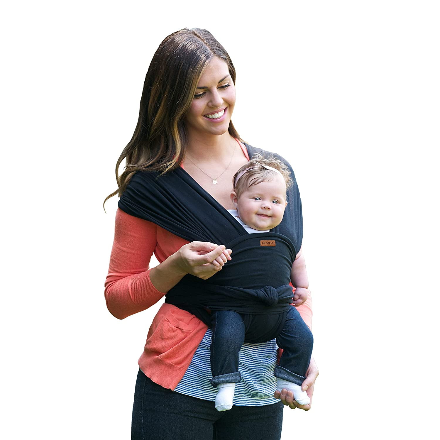 JJ Cole Agility Flex Stretch Baby Carrier  Infant Carrier to Toddler Carrier 8 to 35 Pounds  1 Size Fits Most  Women 6-20 and Men XS-2X