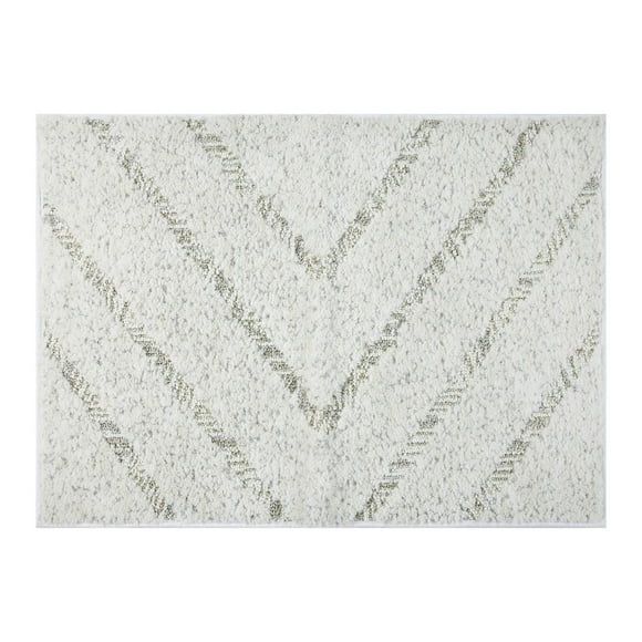 Mainstays Marbled V 2 Piece Bath Rug Set 17"x24" / 20"x30"