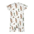 thumbnail image 5 of Western Cowboy Horse Cactus Baby Rompers Outfits Infant Girls Boys Boot Hat Butterflies Baby Bodysuits Summer Jumpsuits, 5 of 6