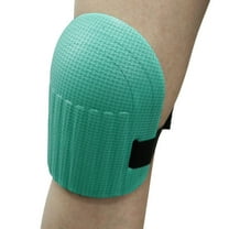 ROMANSENTIAL 2Pcs Green EVA Knee Pads for Garden Tool Kit Prevent Knees Gardening 7.5 x 5.9 x 0.5in