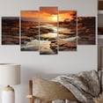 thumbnail image 2 of Designart "Scenic Splendor of Nevada s Canyons V" Landscapes Metal Wall Decor Set, 2 of 5