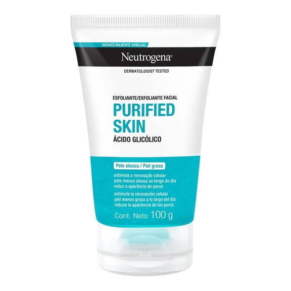 Gel facial Neutrogena Purified Skin exfoliante 100 g