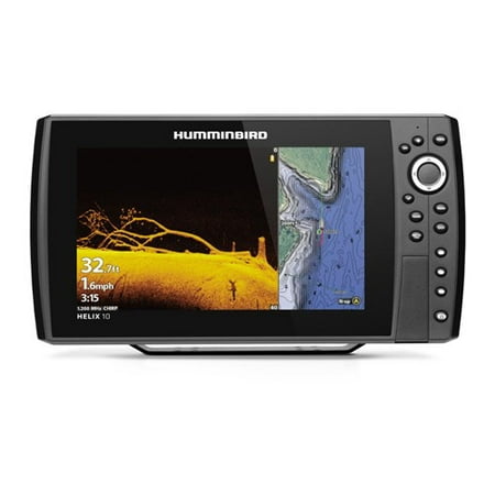 Humminbird 410880-1CHO HELIX 10 CHIRP Mega DI Fishfinder / GPS Combo