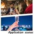 thumbnail image 5 of 1Box DIY Wine Glass Charms Making Kits include 10Pcs 10 Colors Transparent Glass Globe Pendants and 15Pcs Brass Wine Rings Mixed Color Glass Globe Pendants: 19.5~25x0.8~16mm Hole: 2mm, 5 of 5
