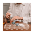 thumbnail image 2 of Poker Chip Case Casino Poker Chip Carrier Game Chip Storage Box Poker Chip Compartments Business Card Organiser, 2 of 7