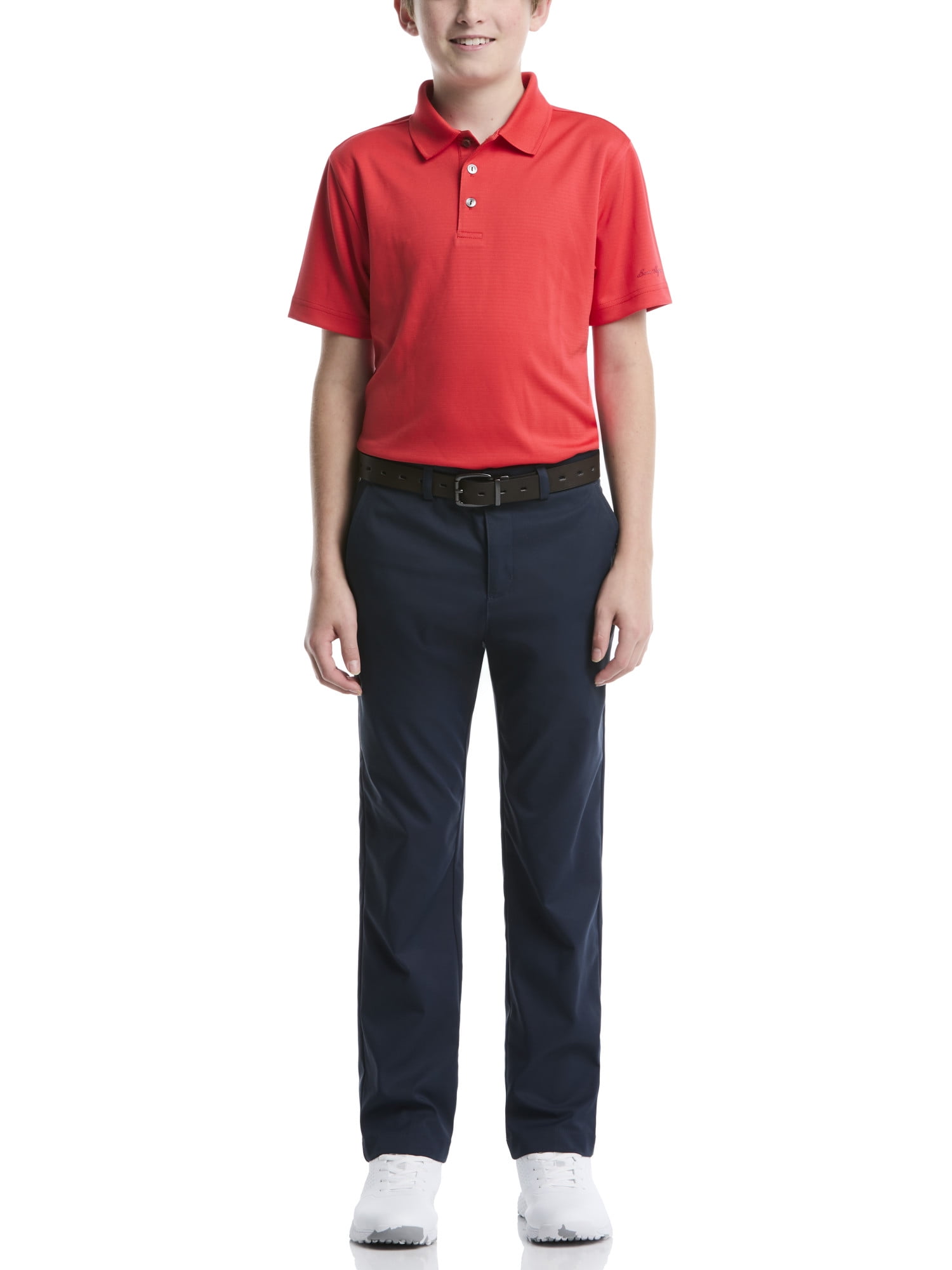 Ben Hogan Boys' Solid Golf Pants with Active Waistband, Sizes 4-20