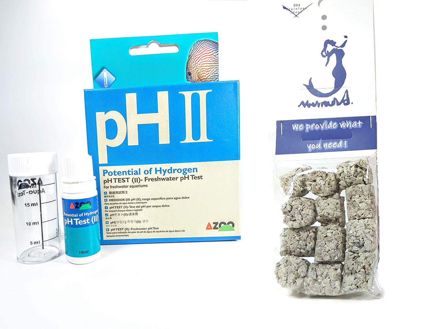 AZOO Potential of Hydrogen pH Test (Range pH 6.07.6) for Freshwater