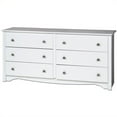 thumbnail image 2 of Prepac Monterey 3-Piece MDF Bedroom Set, White, 2 of 7