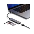 thumbnail image 1 of Adaptador USB-C SATECHI Gris Espacial 6 en 1 con HDMI 4K para MacBook Pro/Air M4-M1 y iPad, 1 of 8