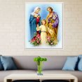 thumbnail image 2 of Cuadros Decorativos 5D figura religiosa punto de cruz bordado diamante pintura arte hecho a mano DQrwqpou Nuevos Originales, 2 of 5