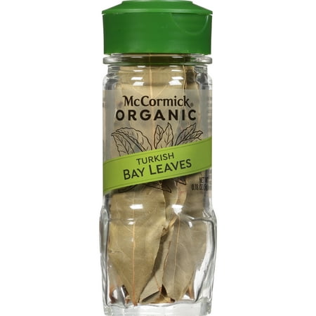 McCormick Gourmet Organic Turkish Bay Leaves, 0.18 oz Bottle