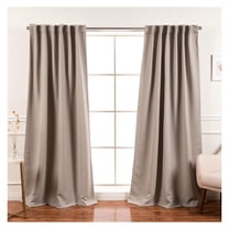 Premium Blackout Curtain Panels - Solid Thermal Insulated Window Treatment Blackout Drapes for Bedroom - Back Tab & Rod Pocket – Clay - 52" W x 108" L - (Set of 2 Panels)
