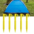 thumbnail image 3 of Opolski 5Pcs Ground Nail Sawtooth Stable Thick High Hardness Tent Stakes for Camping, 3 of 8