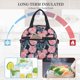 thumbnail image 4 of Fotbe Rose Flowers Bolsa de Almuerzo con Estampado, Lonchera Aislada, Contenedores de Comida Reutilizables Tipo Cooler a Prueba de Fugas, 4 of 7