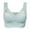 A-Light Blue, variant on Sports Bras for Women Mesh Gathered Plus Size Bra Yoga Hollow Out Exercise and Offers Back Support Everyday Underwear