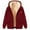 (Type 5)Wine, variant on Winter Women Coats, Women's Casual Full Zip Up Hoodie Sweatshirt Long Sleeve Jacket Fleece Coat