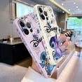 thumbnail image 4 of Funda de teléfono de TPU de Lilo & Stitch de Disney para Apple iPhone 15, 14, 13, 12, 11, XS, XR, X, 8, 7, SE Pro Max Plus, Mini, 4 of 5