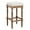 Beige- Natural Color Legs3, variant on Counter Height Bar Stools Set of 2 Backless Wooden Counter Stools with Nailhead Trim Seat 26" Height Bar Stools for Kitchen Island/Patio/Balcony, Grey Fabric with White Legs