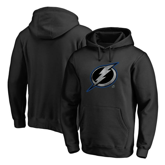Men's Black Tampa Bay Lightning Core Smoke Pullover Hoodie
