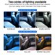 thumbnail image 5 of Luz Led De Lectura Para Interior De Coche, Luz De Techo Con Carga Usb Automática, Lámpara De Techo Interior Para Vehículo Monstrate VI008939-01, 5 of 6
