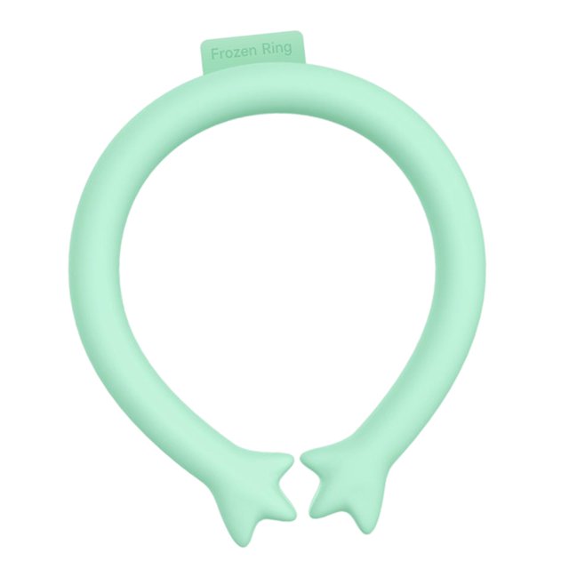 Neck Cooling Tube Cooling Neck Wraps Comfortable Lightweight Hands Free Ice Pack Green
