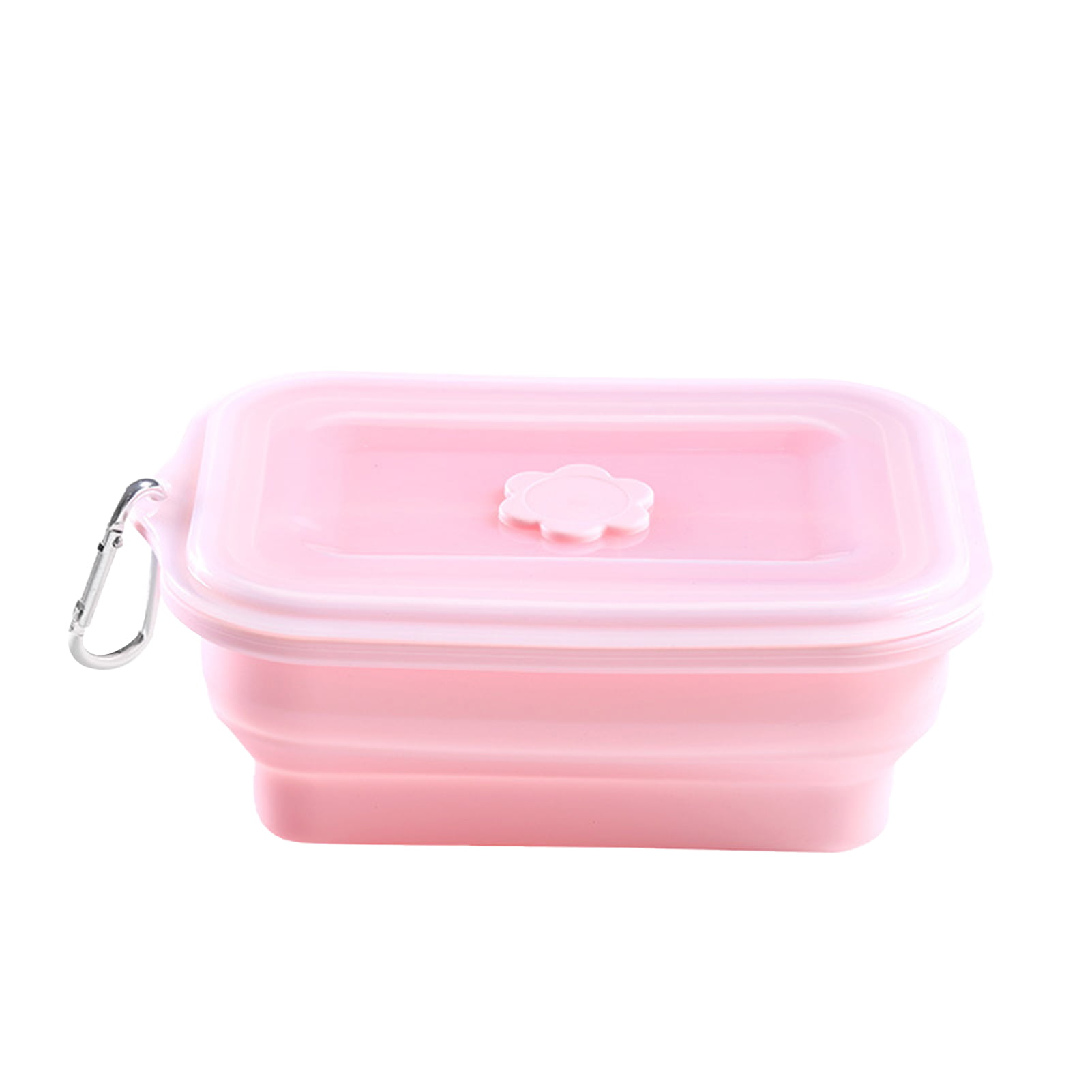 Silicone Food Portable Lunch Boxes Bowl Bento Picnic Folding Collapsible 