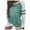 Mint Green, variant on JAKANYQ Female T-Shirts Ladies' Casual Round Neck Partial Casual Letter Printed Casual Long Sleeved T Shirt Tops Breathable Tee