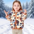 thumbnail image 2 of Birdeem Children's Winter Down Jacket, Hood with Small Ears, Light Thin Warm Top for Boys, 2 of 5