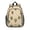 Cat and Potted, variant on Ninja Cat Yellow Pattern Backpack for School, Cute School Bag with Adjustable Shoulder Straps and Padded Back, 15"x11.42"x5.5"