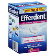 Efferdent Original Anti-Bacterial Denture Cleanser Tablets 126 ea