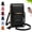Black, variant on Women's Touch Screen Mobile Phone Bag, RFID Leather Crossbody Wallet Purse, with Clear Window, Mobile Wallet for Daily Travel
