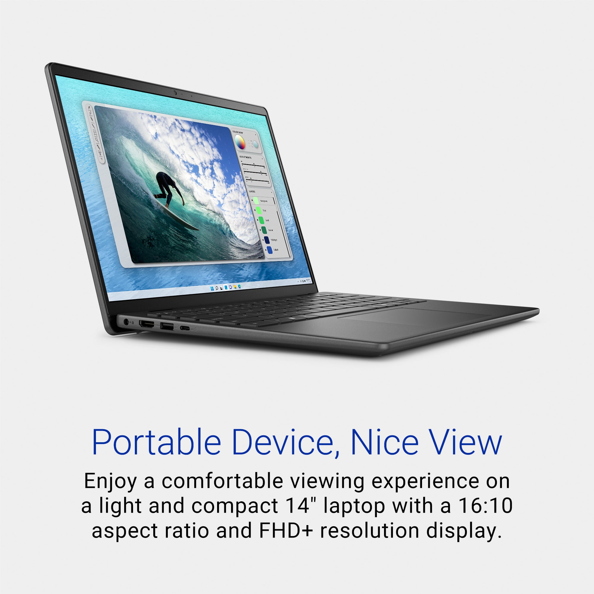 Dell Inspiron 14 Laptop 5440 14-inch FHD+ Intel Core i5-1334U 8GB RAM 512GB NVMe SSD Carbon Black