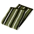 thumbnail image 5 of Mainstays 6-Piece Cotton Striped Towel Set, Green, 5 of 6