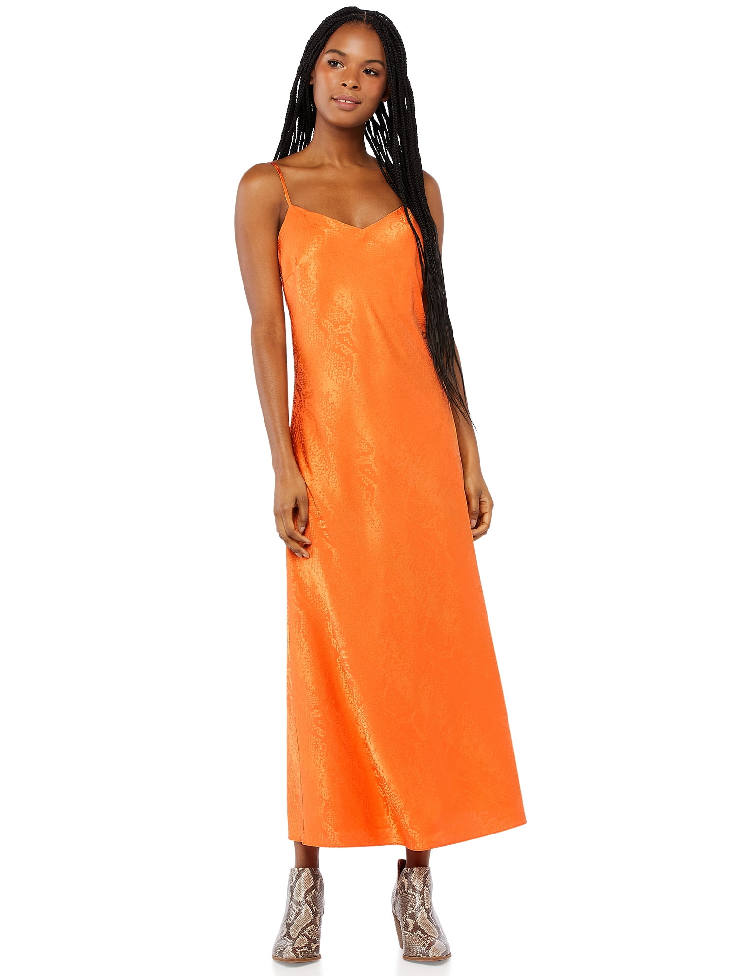 Scoop Women’s Midi Slip Dress