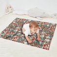 thumbnail image 2 of Pioneer Flower Floral Print Pattern Blanket,Comfortable Soft Flannel Throw Blanket,All Season,Warm Lightweight Blankets for Sofa Bed Couch Living Room Chair,30"x40", 2 of 4