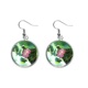 thumbnail image 1 of Loto de verano piscina lago Pendientes pendientes de plata colgantes joyas señora Unbranded M, 1 of 3