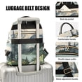 thumbnail image 3 of FORMRS Mini Backpack Purse for Women Quilted Travel Daypack Casual Shoulder Bag, Watercolor Mountatin, 3 of 7