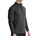 thumbnail image 4 of Sonducket Jersey de media cremallera para hombre, camiseta cálida de manga larga transpirable de Color sólido para niños, ropa interior térmica Camisetas Verde SG Sonducket AP013080-14, 4 of 6